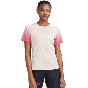 Craft - Pro Trail - T-shirt - Beige - Korte Mouwen - Vrouw