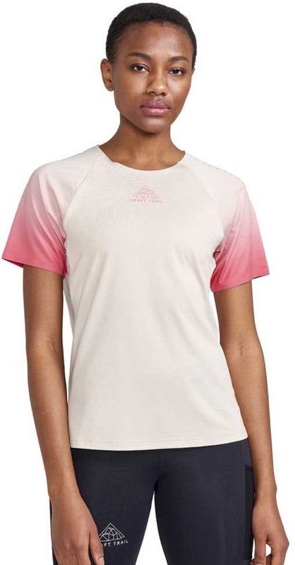 Craft - Pro Trail - T-shirt - Beige - Korte Mouwen - Vrouw