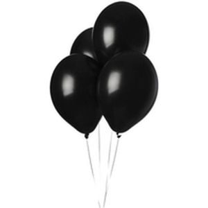 Ballonnenboog - Ballonnen - Zwart - 12 stuks - Knoopballonnen - Party ballonnen - Feest ballonnen