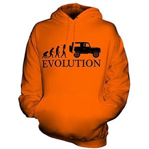 Unisex Hoodie in Evolution Design – Voordelige Comfortabele Sweatshirt voor Mannen en Vrouwen