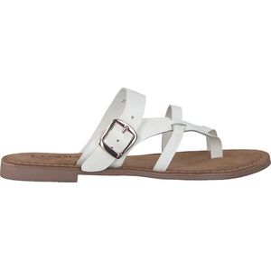 Lazamani - ZLN 0424 - Slippers - Wit - Echt Leer