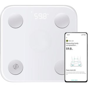 Equivera Doktersweegschaal - Personenweegschaal - Analoge weegschaal - Digitale weegschaal