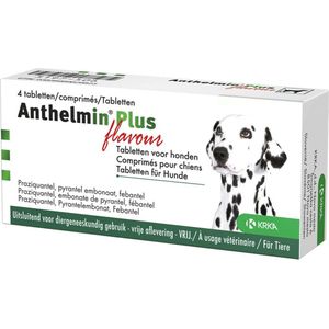 Anthelmin Ontworming Tabletten Hond vanaf 2 kg 4 tabletten