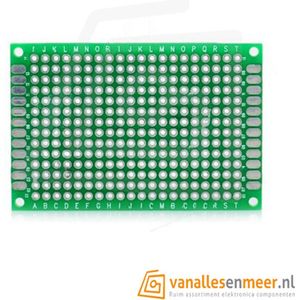 Prototyping board 4x6cm (14x20gaats) PCB dubbelzijdig