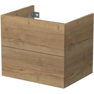 Sub Vito 2.0 wastafelonderkast 60x46,2x50cm 2 la natuur eiken, natuur eiken