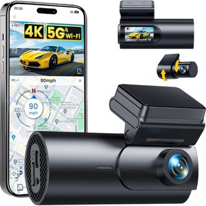 Dashcam voor auto voor en achter – Dual dashcam – Voor- en achtercamera – Autocamera – Full HD dashcam – Dashcam met nachtzicht – Dashcam met bewegingssensor – Groothoeklens – Parkeermodus – Loop recording – Dashcam met SD-kaart