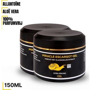 QSL | Miracle Escargot Gel - Nr 1. Slakkengel - Slakken Gel - Slakkenslijmgel - 2 x 150ml