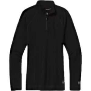 Smartwool Merino 250 Classic Thermal Thermoshirt 1/4 Zip V - Dames ondershirt lange mouw - Black