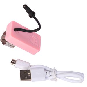 Oordopjeslampje LED-oordopjeslampje Multifunctioneel 3-snelheden USB-oplaadbaar oordopjeslampje voor het reinigen van de oren Roze
