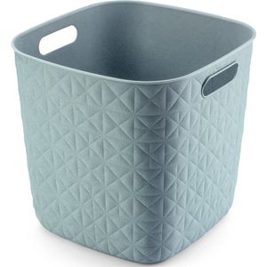 Curver Softex Opbergmand Cube – 15L - Blauwgroen