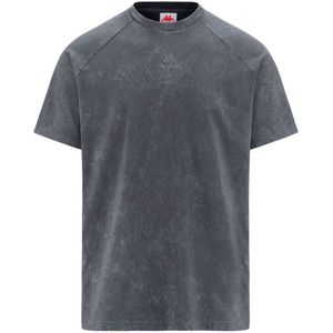 Kappa Lope Authentic Premium T-shirt Met Korte Mouwen Grijs L Man