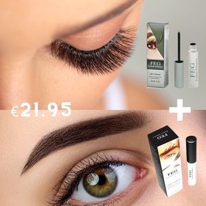 Wenkbrauwserum + Wimperserum