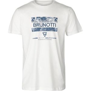 Brunotti Funblock Heren T-shirt - Snow - S