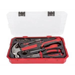 PARKSIDE® Gereedschapsset 26 delig - Inclusief bewaardoos - Hamer - Schroevendraaier- Combinatietang - Gereedschapskoffer