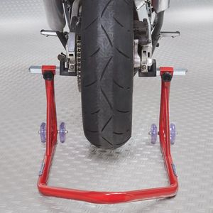 Datona® Paddockstand Xtreme met universeel adaptor - Rood