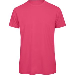 B&C Organic Cotton Crew Neck T-shirt Inspire CGTM042 - Fuchsia - M