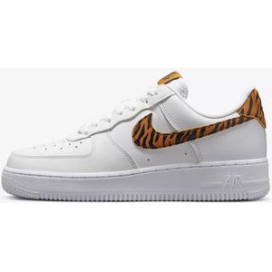 Nike Air Force 1 Low ""Tiger Stripes"" - Sneakers - Unisex - Maat 43 - Wit/Multi