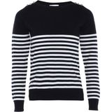 usha - Pullover - Langarm - Met Horizontale Strepen