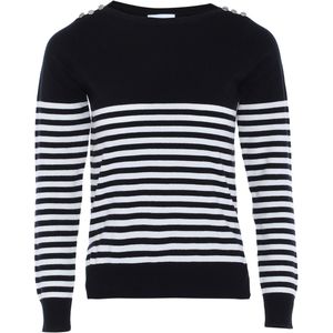 usha - Pullover - Langarm - Met Horizontale Strepen