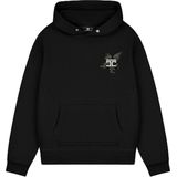 JorCustom Above All Fleece Oversized Hoodie - Black XS