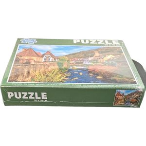 Grafix - Puzzel - Volwassenen - Berglandschap - Kinderen - 1000 stukken - Puzzel 1000 stukjes volwassenen - Legpuzzel
