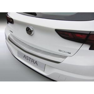 ABS Achterbumper beschermlijst passend voor Opel Astra K 5-deurs 10/2015-09/2021 excl. Turbo Zwart 'Ribbed'