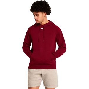 Under Armour Rival Fleece Hoodie Rood S / Tall Man
