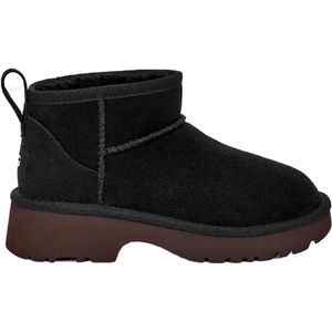 Ugg - Classic Ultra Mini New Heights - Enkellaarsjes - Bruin - UGGplush™