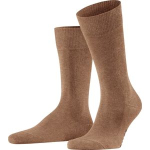 FALKE Family duurzaam katoen sokken heren bruin - Maat 43-46