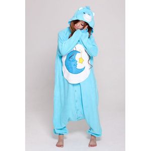 KIMU - Onesie - Blauwe Troetelbeer Pak - Kostuum - Dames Heren