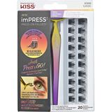 KISS - imPRESS FALSIES - Wimperclusters - Spiky - 20 Stuks