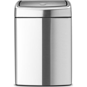 Brabantia Touch Bin Prullenbak - 10 liter - Matt Steel Fingerprint Proof