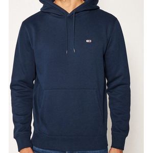 Tommy Jeans | Hoodie met flagpatch logo | Navy |S