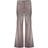 Geisha - Broek - Taupe/silver - Coated Broek - Dames