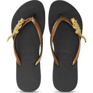 Uzurii Gold Crocodile Switch - Zwart