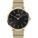 BOSS HB1513735 HORIZON - Polshorloge -  Staal - Goudkleurig - Ø  40 mm