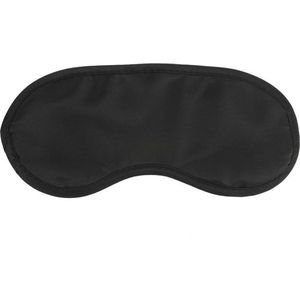 Slaapmasker met elastische banden, zwart