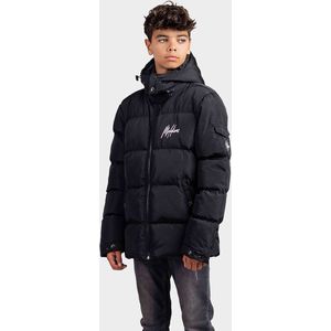 Malelions Donn Puffer Jas Kids Zwart - Maat: 128