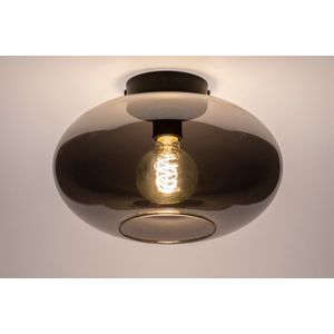Lumidora Plafondlamp 74016 - E27 - Zwart - Grijs - Metaal - 30 cm