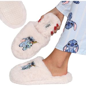 DISNEY Stitch ANTISLIP damesslippers, WARME, ZACHTE, BONTEN slippers voor thuis