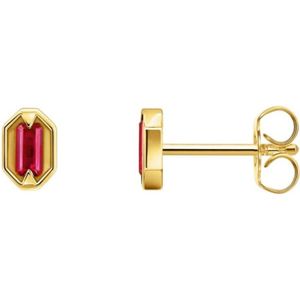 Thomas Sabo - H2264-995-10 - Oorknoppen - Unisex - Gerecycled Zilver - Geel Goud Verguld