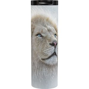 Leeuw White Lion Portrait - Thermobeker 500 ml