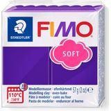 FIMO soft ovenhardende boetseerklei standaard blokje 57 g - pruim