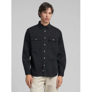 Replay - Oxford - Overhemd - Zwart