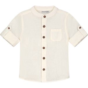 Prénatal peuter blouse - Jongens - White - Maat 98