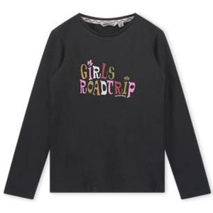 Moodstreet Longsleeve met Printopdruk Zwart