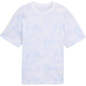 Tom Tailor - Grafisch T-shirt - Wit - 100% Katoen