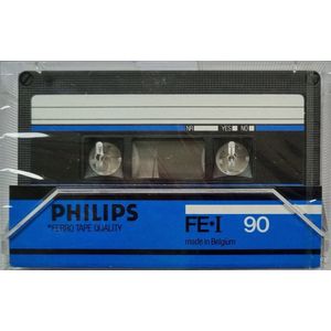 Philips FE*I 90 Cassettebandje (1987-88)- Uiterst geschikt voor alle opnamedoeleinden / Sealed Blanco Cassettebandje / Cassettedeck / Walkman.