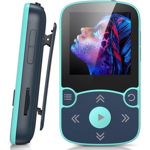 ApexArte® MP3 Speler Bluetooth - FM-Radio - Blauw