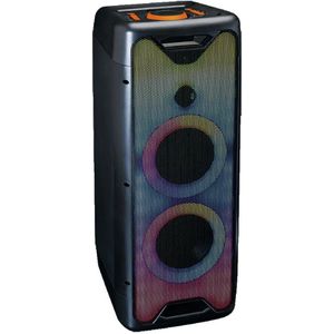 Lenco - PA-260BK - PA-systeem met complete LED-voorverlichting